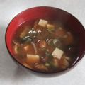 きらり流れ星's cooksnap of when they made きのこのお味噌汁.