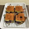 ◆どらしま◆'s cooksnap of when they made しっとり美味い！巨峰(葡萄)ケーキ☆.