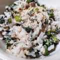 こりんごねこ's cooksnap of when they made 春菊ご飯♬.
