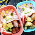 curisupin's cooksnap of when they made ブシニャン❤簡単❤妖怪ウォッチキャラ弁.