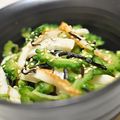 コッコおこ's cooksnap of when they made ゴーヤとちくわの塩昆布レモン.