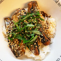 ˚✧₊⁎ゆう˚✧₊⁎'s cooksnap of when they made 簡単♪缶詰deさんまの蒲焼丼.