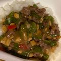 power７'s cooksnap of when they made 離乳食完了期☆青椒肉絲.