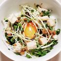 ダリア☆'s cooksnap of when they made サラダチキンと納豆の卵かけご飯.
