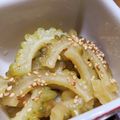 はるかっぺーさん's cooksnap of when they made オイスターソース+酢deゴーヤの漬物.