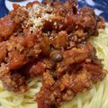おかすんよ's cooksnap of when they made 簡単美味しい！ミートソースパスタ.