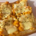 sayaendo＊'s cooksnap of when they made トマケチャ＊卵＊チーズ＊トースト♪.