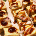 しましまもっぷ's cooksnap of when they made フライパンで作る！厚揚げタコ焼き♪.