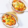 みぽぽ37's cooksnap of when they made 厚揚げのガリバタチーズ焼き☆.