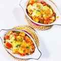 みぽぽ37's cooksnap of when they made 厚揚げのガリバタチーズ焼き☆.