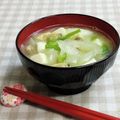 umemodoki's cooksnap of when they made アサリのむき身と玉葱の味噌汁.