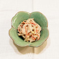 RIEK♡K♡'s cooksnap of when they made えのきとカニカマのわさびマヨ和え.