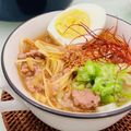 shiho23's cooksnap of when they made ウチの家ラーメン～本格*辛味噌ラーメン.