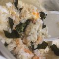 ユカtoマオマオ's cooksnap of when they made モッツァレラと韓国のりの混ぜご飯.