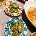 ✿maho✿'s cooksnap of when they made つみ菜でマヨしょうゆ和え.