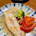 りょうりょ☆'s cooksnap of when they made カラスカレイとトマトの洋風煮付け.