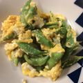 ベティ３'s cooksnap of when they made インゲン豆の卵とじ炒め.