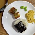 ☆あさ's cooksnap of when they made おにぎり弁当14号 竹輪磯辺揚ちりじゃこ.