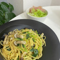 マイページ⸜♡⸝'s cooksnap of when they made 『超簡単』和風のしめじマヨパスタ.
