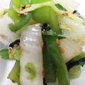 マリンバ☆'s cooksnap of when they made 白菜の塩昆布炒め.