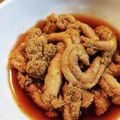 mufuron's cooksnap of when they made 太刀魚の卵の煮付け（魚卵）.