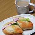 ﾋﾟﾛﾐ♡'s cooksnap of when they made フランスパンのハムサンド.