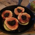 糠に釘入れたら's cooksnap of when they made ジュワッとろ茄子と無花果の味噌田楽.