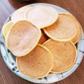 麻's cooksnap of when they made ＊離乳食完了期＊豆腐と人参のホットケーキ.