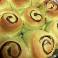 クック5NC240☆'s cooksnap of when they made おやつに♪粒あん★ちぎりパン（HB生地）.