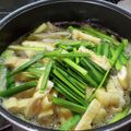 ｸﾏﾘｴ's cooksnap of when they made ごぼう・ニラ・油揚げの味噌汁.
