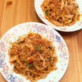 なつき☆ミ's cooksnap of when they made ほんとの焼きそば.