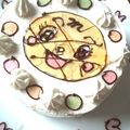 きどん's cooksnap of when they made 1口ゼリーでキラキラ✿はなうさ✿ケーキ.