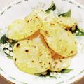 ダリア☆'s cooksnap of when they made 付け合わせ！レンチンじゃがいもカレー焼き.