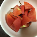 ふーちゃんとエレビー's cooksnap of when they made 時短！塩昆布とトマトのさっぱり白だし和え.