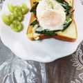 めみたん☆'s cooksnap of when they made 簡単♪旨い！ニラ入り目玉焼きのせトースト.