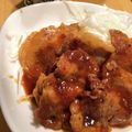 ほのぼのいっこ's cooksnap of when they made マヨラーしょうが焼きマヨ+ラー油.