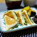 なおミール's cooksnap of when they made ハンペン♡シソチーズ挟み焼き.