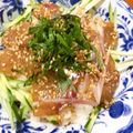 ｊ爺ｊ's cooksnap of when they made 鯛の漬けどんぶり.