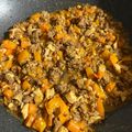 ame-ikuru's cooksnap of when they made 簡単★レシピ聞かれるドライキーマカレー★.