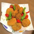 ぽんぽん＊°'s cooksnap of when they made リメイク！！クリーミーカレーコロッケ….