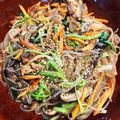 まみくりこ's cooksnap of when they made 韓国で習った本場の韓国料理“チャプチェ”.