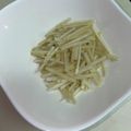 ☆あさ's cooksnap of when they made 捨てないで！大根の皮１分で１品.