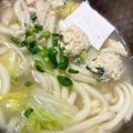 だいぽよ☆'s cooksnap of when they made 鍋におかずに！かなり使えるフワフワ鶏団子.