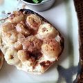 藍川咲's cooksnap of when they made ハニーバナナチーズトースト.
