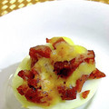 ＊あんずあん＊'s cooksnap of when they made ゆで卵マヨ焼き.