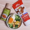 アクセル☆'s cooksnap of when they made ブロッコリー　ひよこ豆のマヨカレーサラダ.