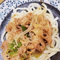 クックFFRR29☆'s cooksnap of when they made ピリ辛豚しゃぶのせ＊ぶっかけ冷やしうどん.