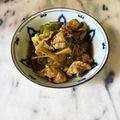 ナピト's cooksnap of when they made ごぼうと豚肉のカレー煮.