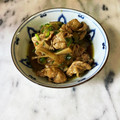ナピト's cooksnap of when they made ごぼうと豚肉のカレー煮.