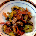 クックJJIIOQ☆'s cooksnap of when they made メイン級おかず☆ゴーヤの甘辛炒め.